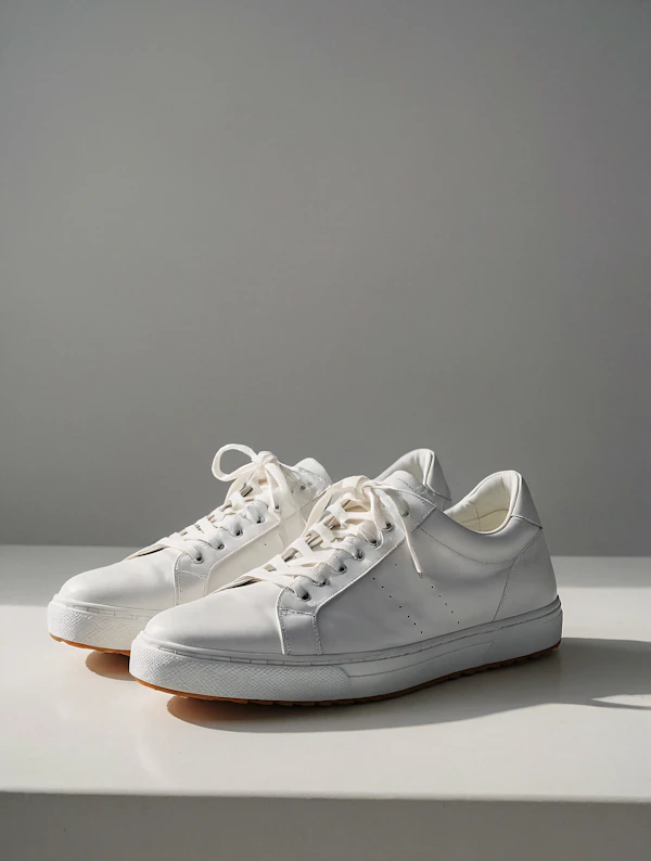 Minimalist White Sneakers