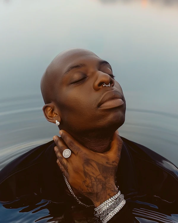 Serene Water Portrait