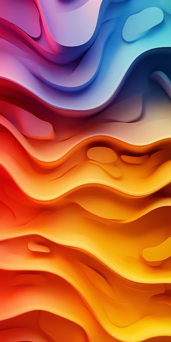 Vibrant Abstract Waves