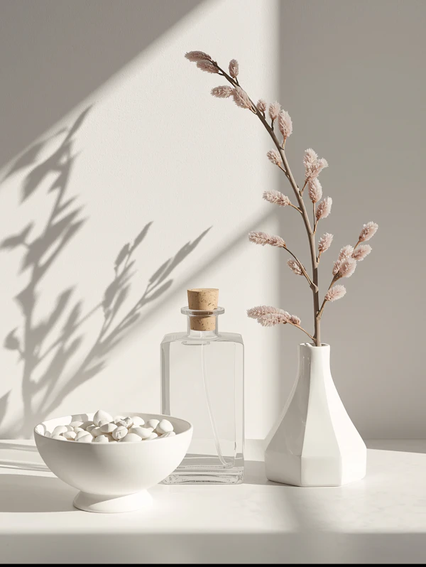 Minimalist Floral Setup