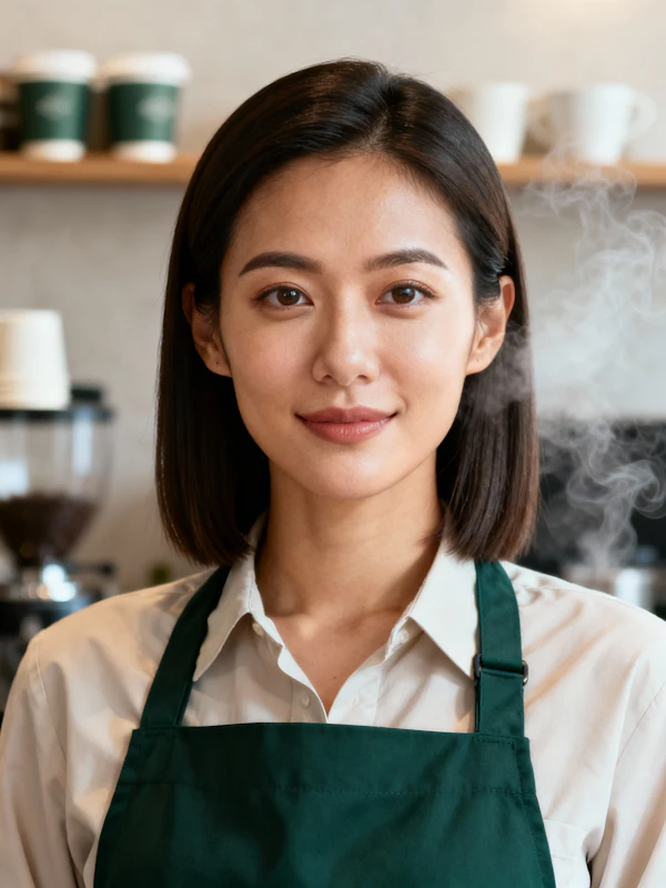 Barista in Coffee Shop