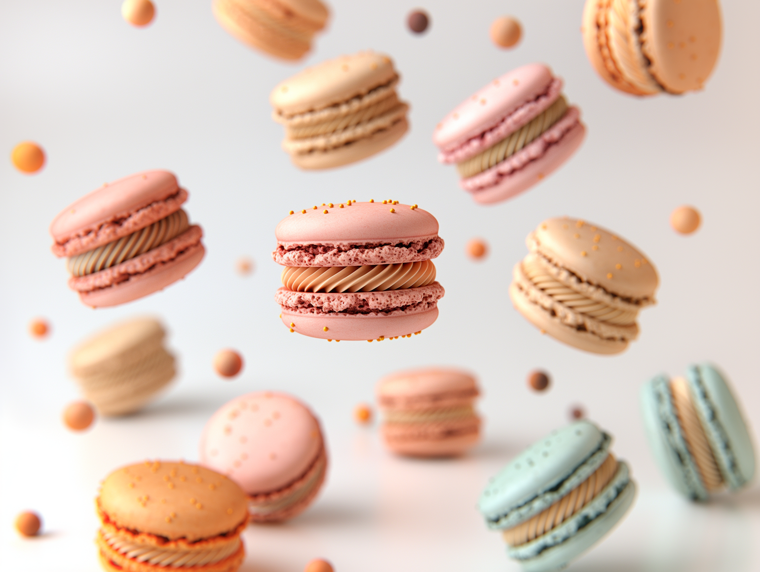 Mid-Air Macarons