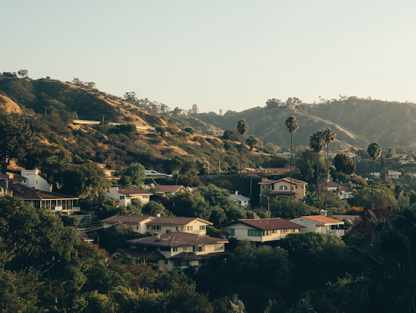 Hillside Suburban Tranquility