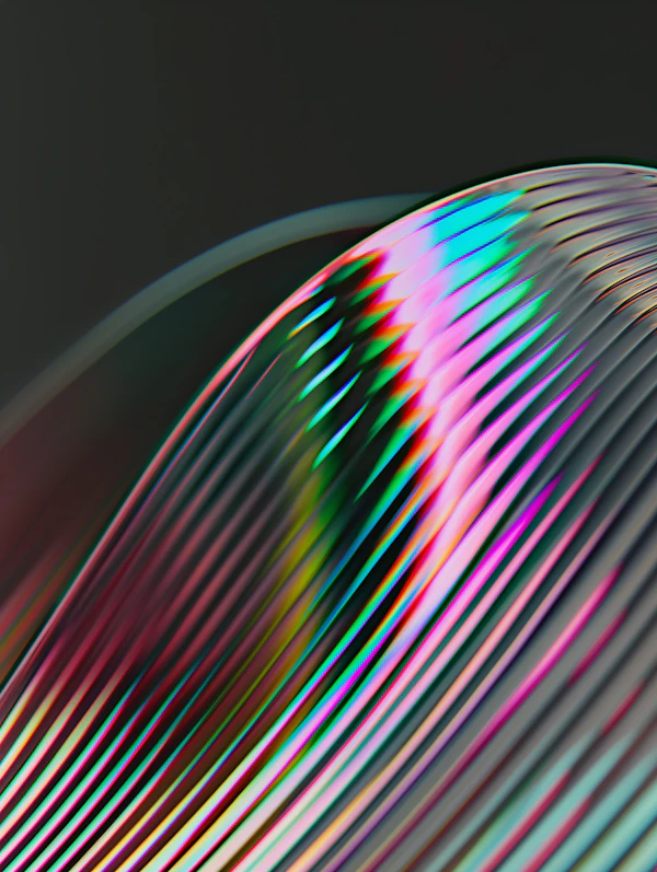 Vivid Abstract Color Motif