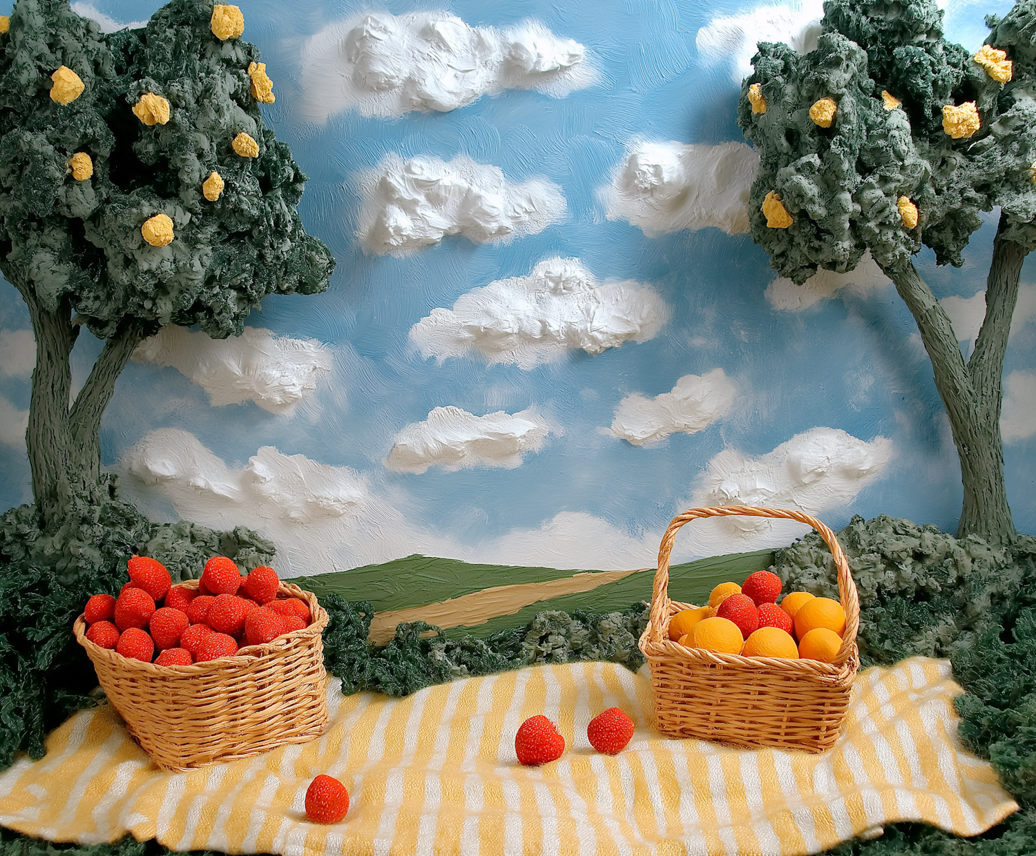 Whimsical Pastoral Arrangement