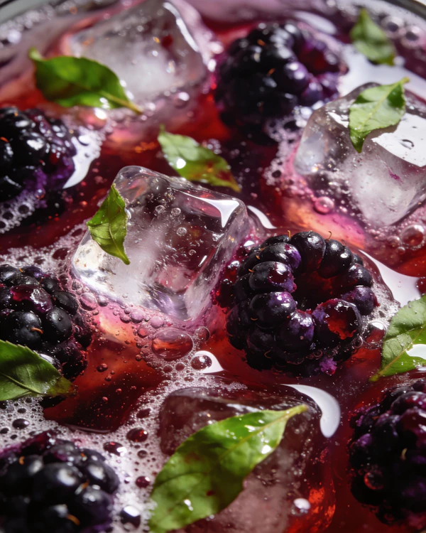 Blackberry Mint Beverage