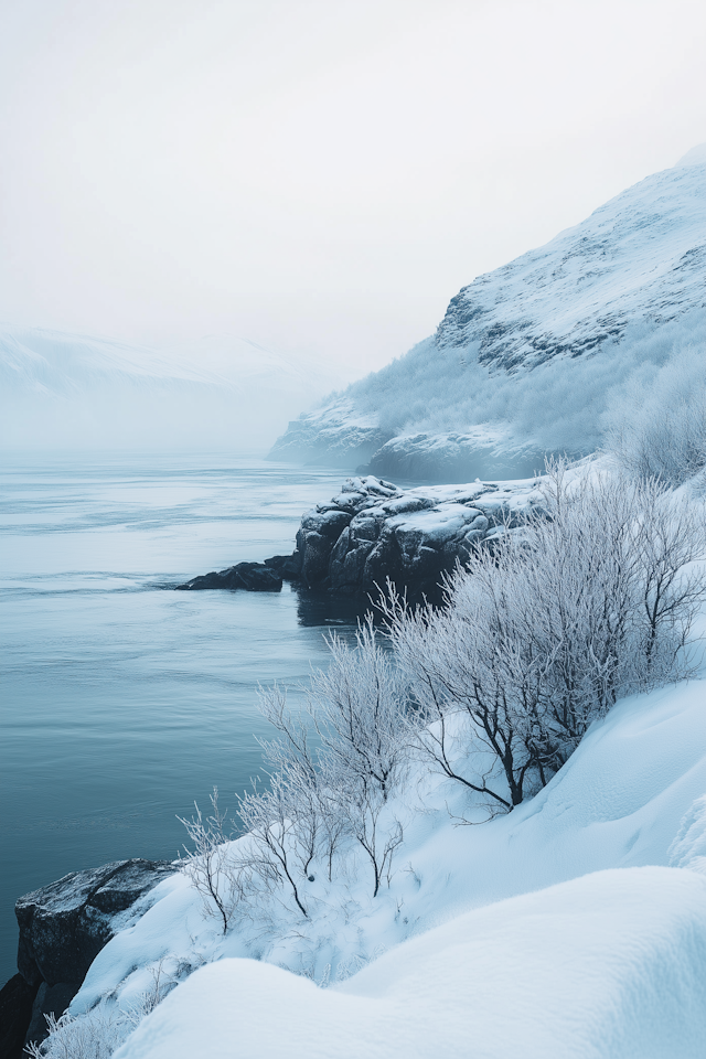 Serene Winter Landscape