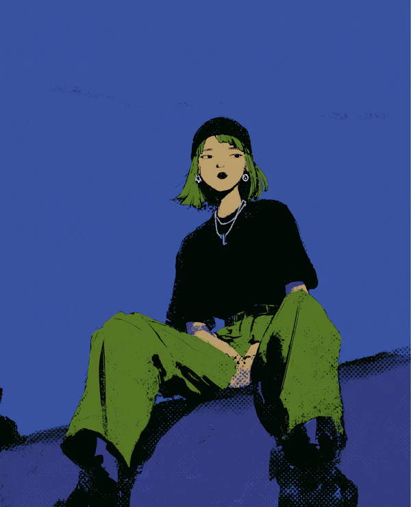 Stylized Person Illustration