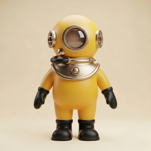 Vintage Diving Suit