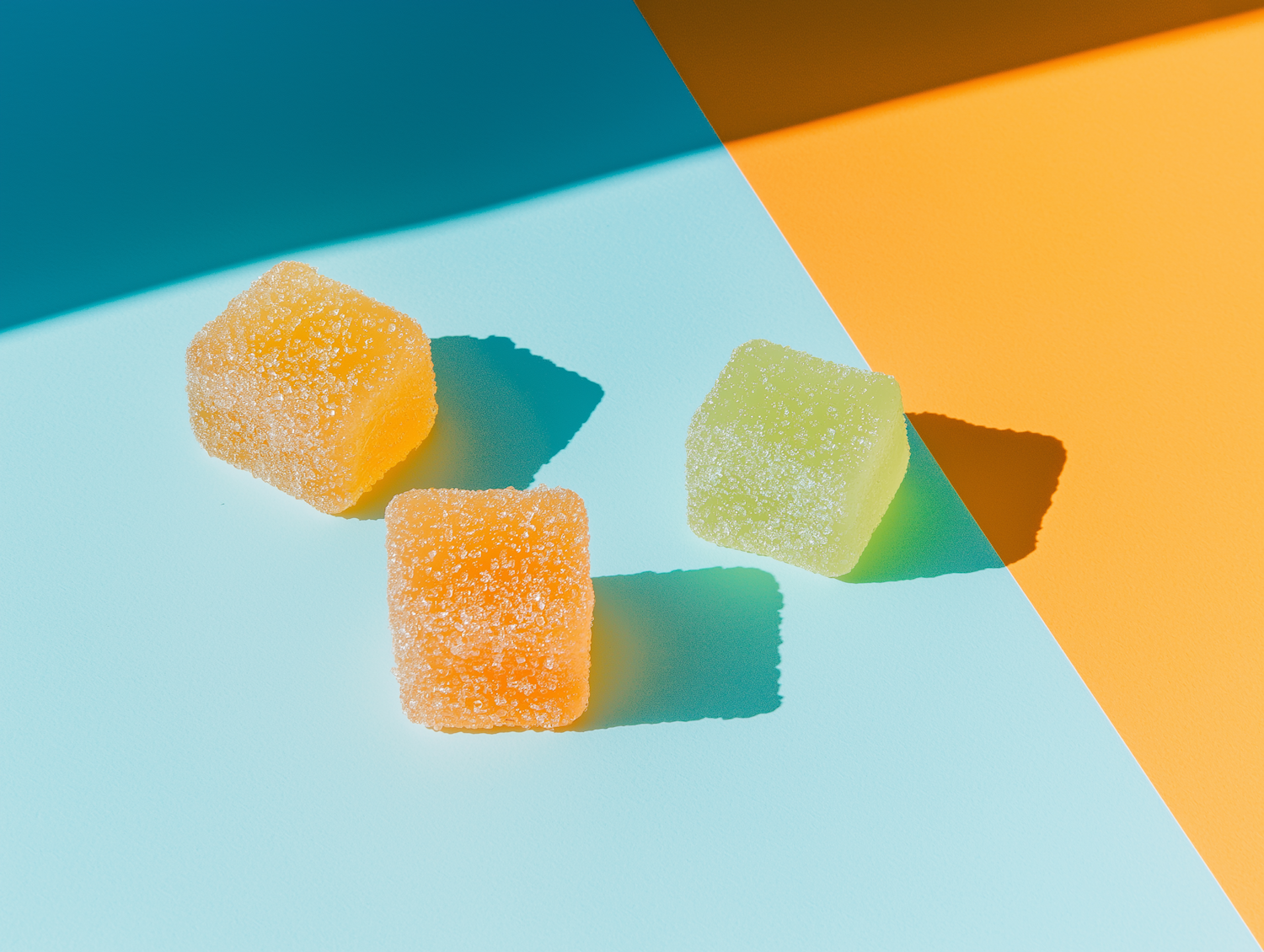 Colorful Jelly Cubes