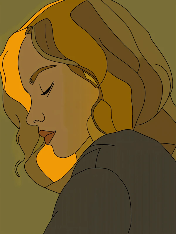 Stylized Profile Illustration