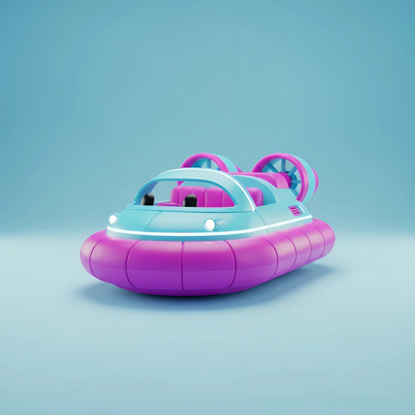 Futuristic Hovercraft
