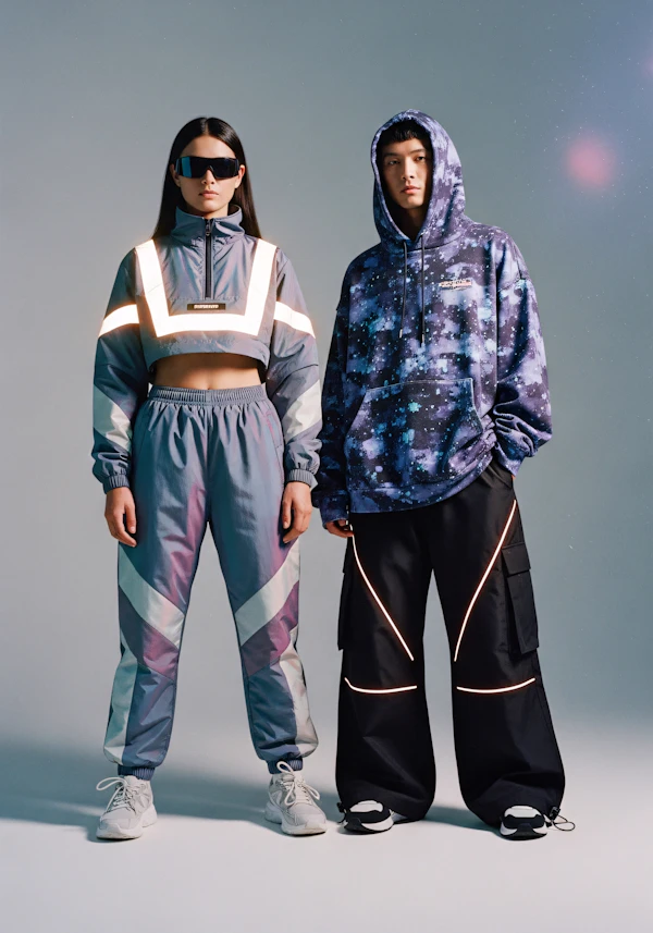 Futuristic Fashion Duo
