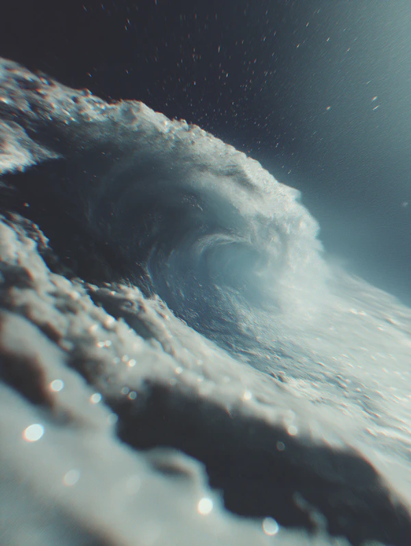 Ocean Wave in Motion