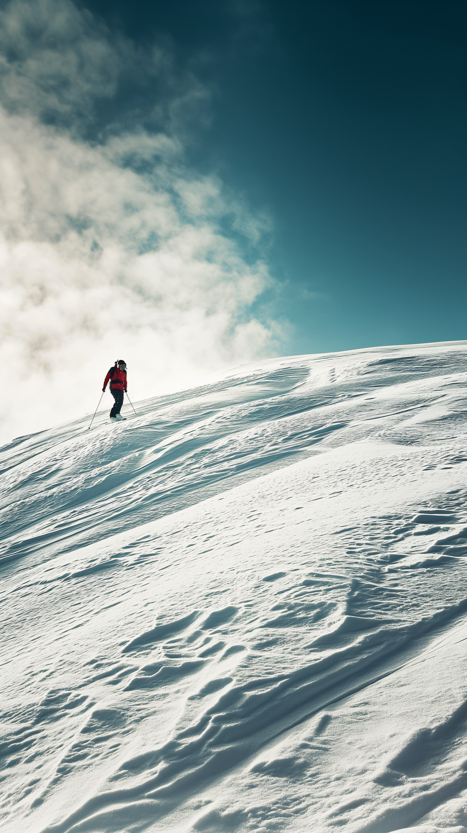 Red Ascent: The Climber's Solitude