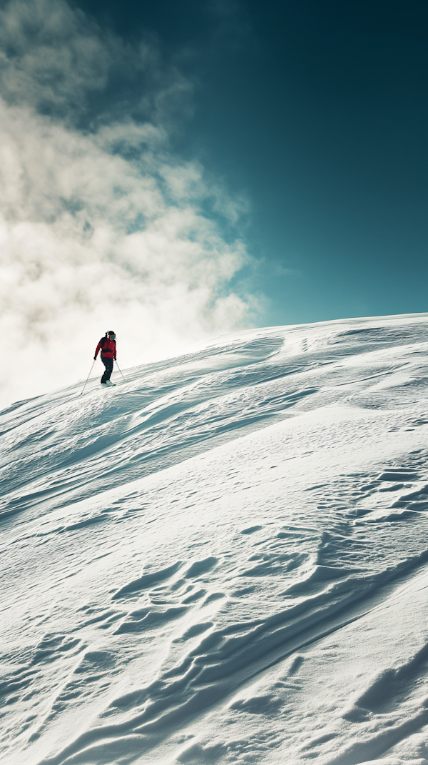 Red Ascent: The Climber's Solitude