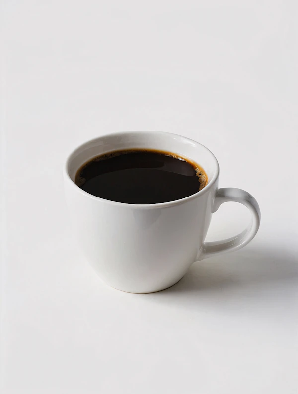 White Mug with Coffee