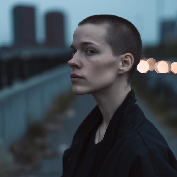 Moody Urban Portrait