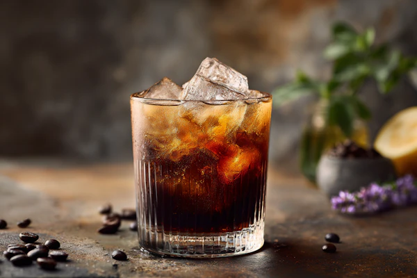 Iced Coffee Close-Up