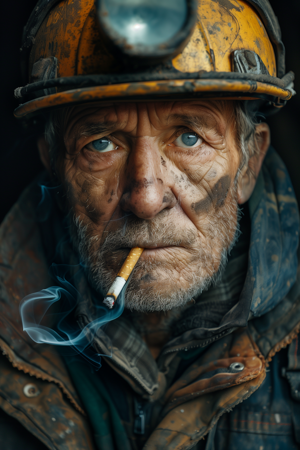 Portrait of an Elderly Laborer