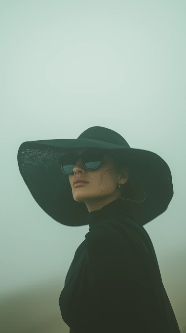 Elegant Mysterious Lady