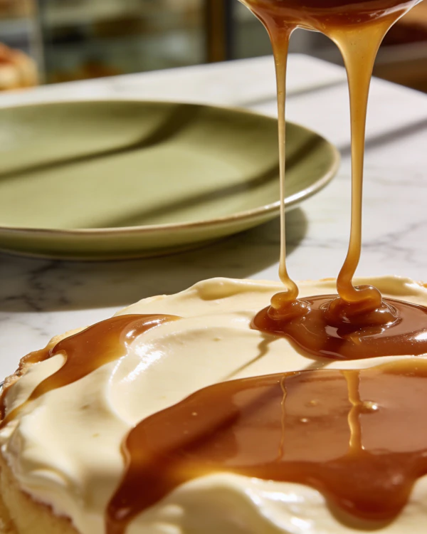 Caramel Cake Preparation