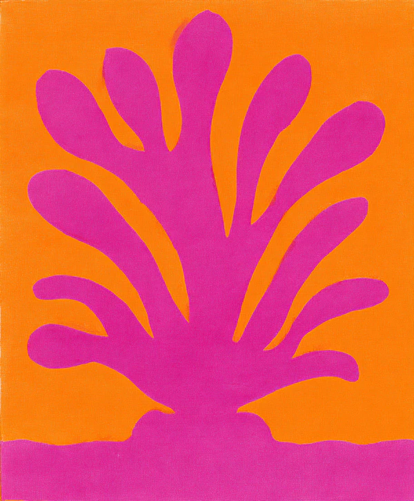 Magenta Coral Abstract
