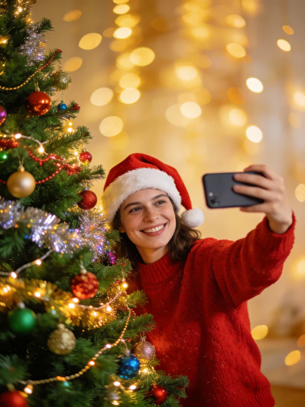 Festive Selfie Moment