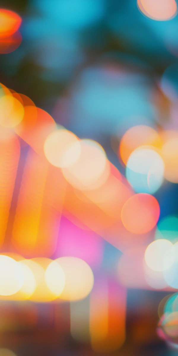 Abstract Bokeh Lights