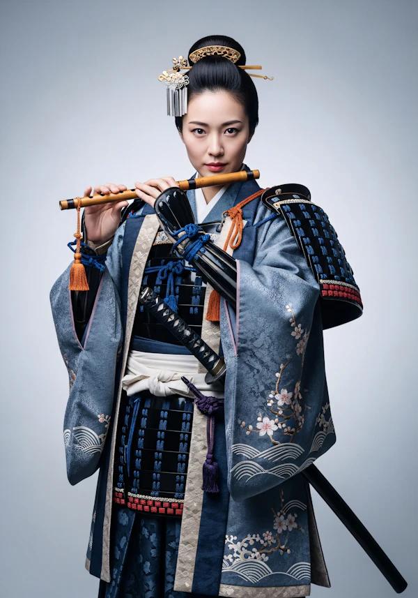 Samurai Flute Player