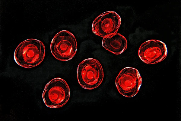 Red Blood Cells Close-Up