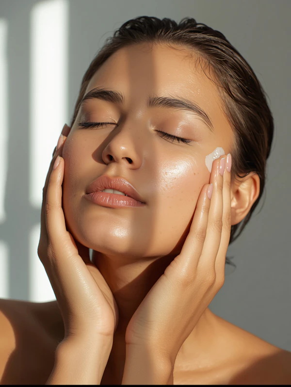 Serene Skincare Moment
