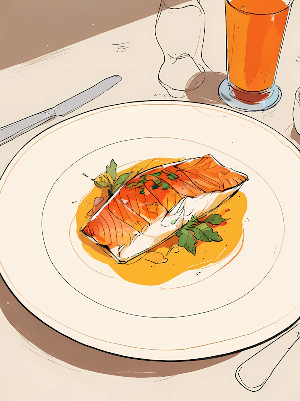 Elegant Salmon Dish