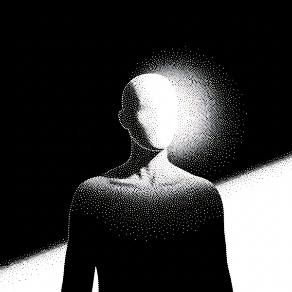Stippled Silhouette