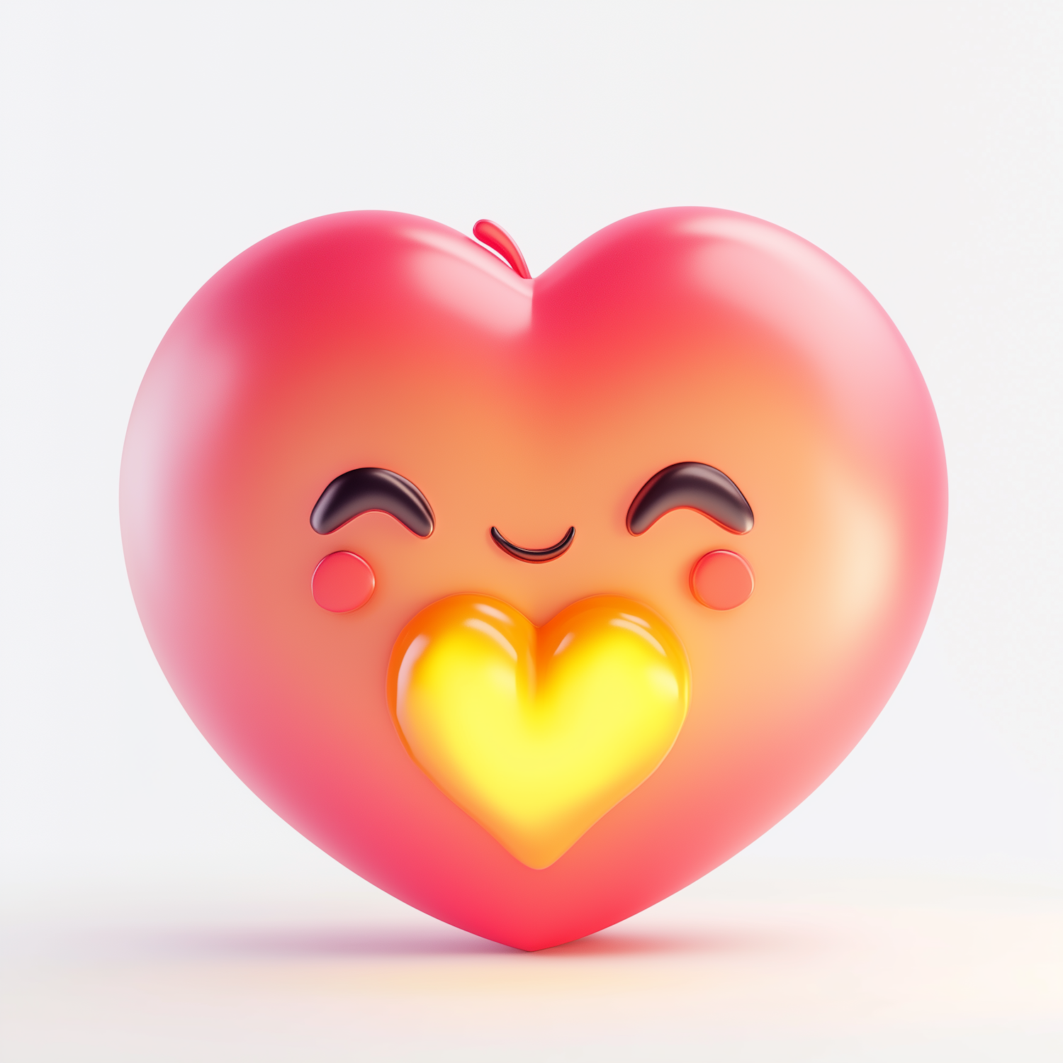 Cartoon Heart Character