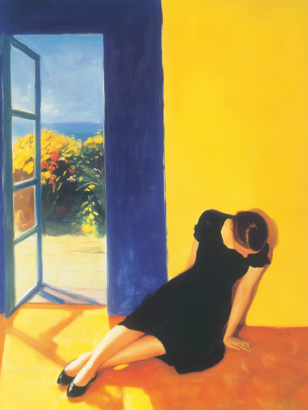 Woman in Yellow Room