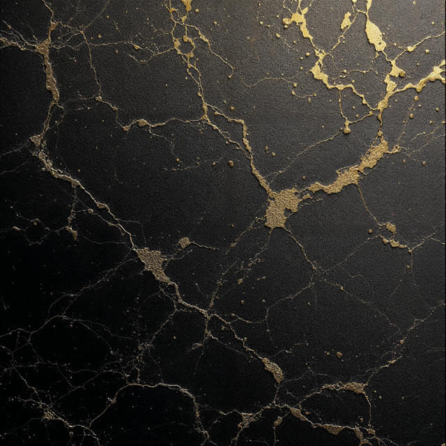 Gold Veins on Dark Background