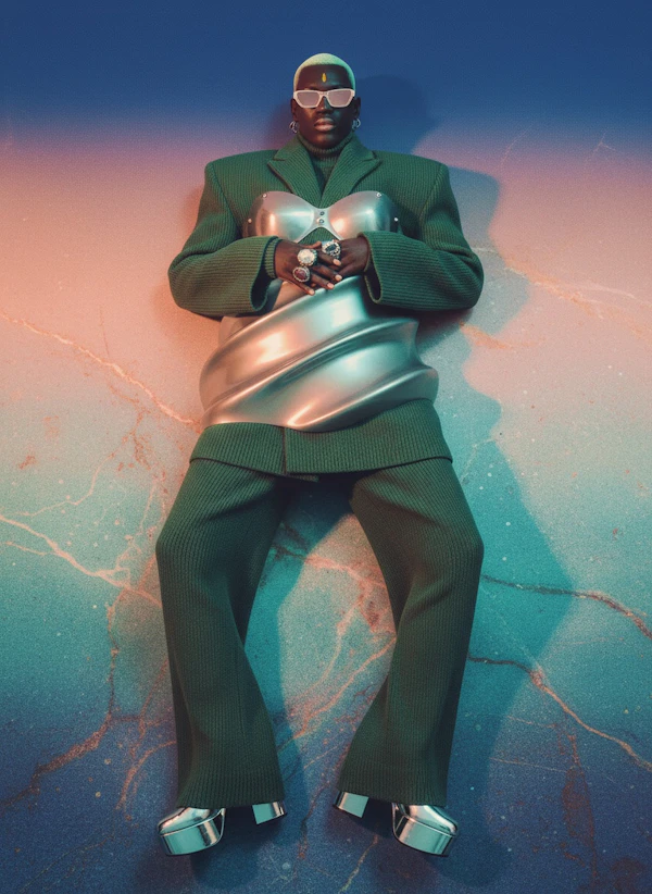 Avant-Garde Fashion Portrait