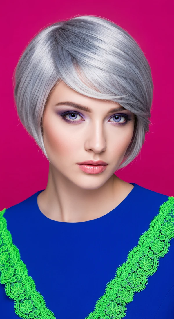 Vibrant Makeup Portrait
