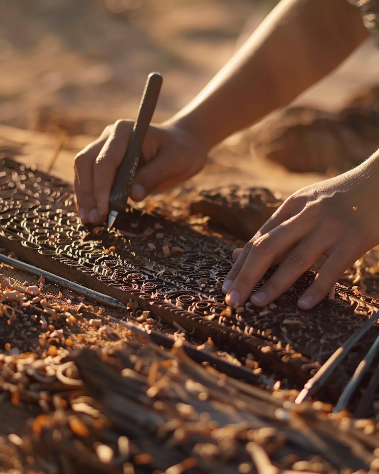 Intricate Wood Carving