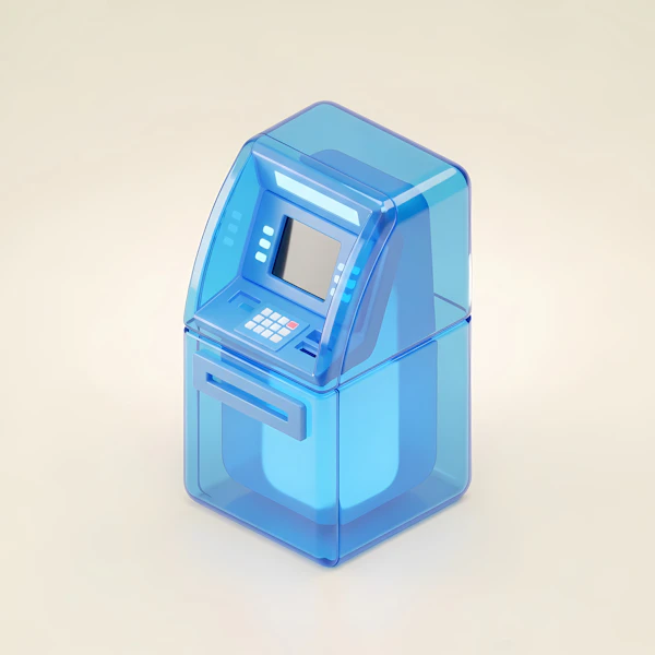 Stylized ATM Illustration