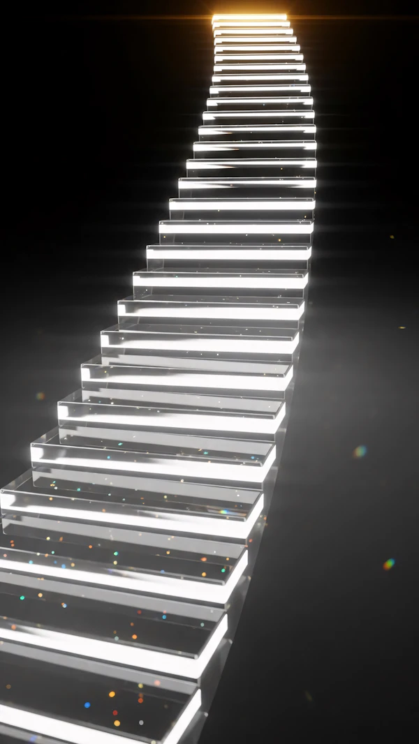 Ethereal Glowing Steps
