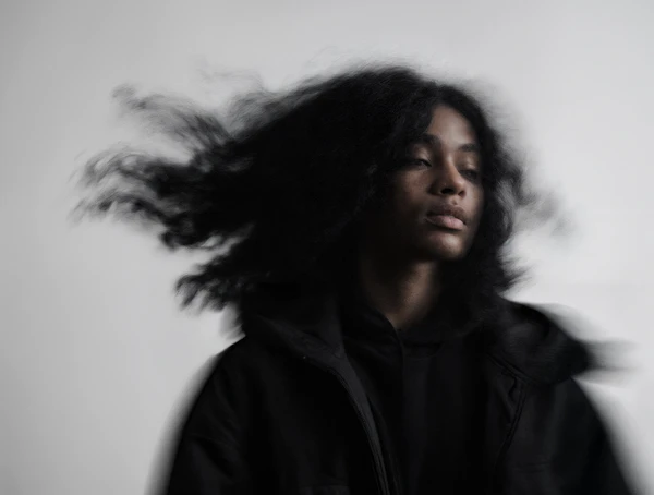 Dynamic Hair Portrait