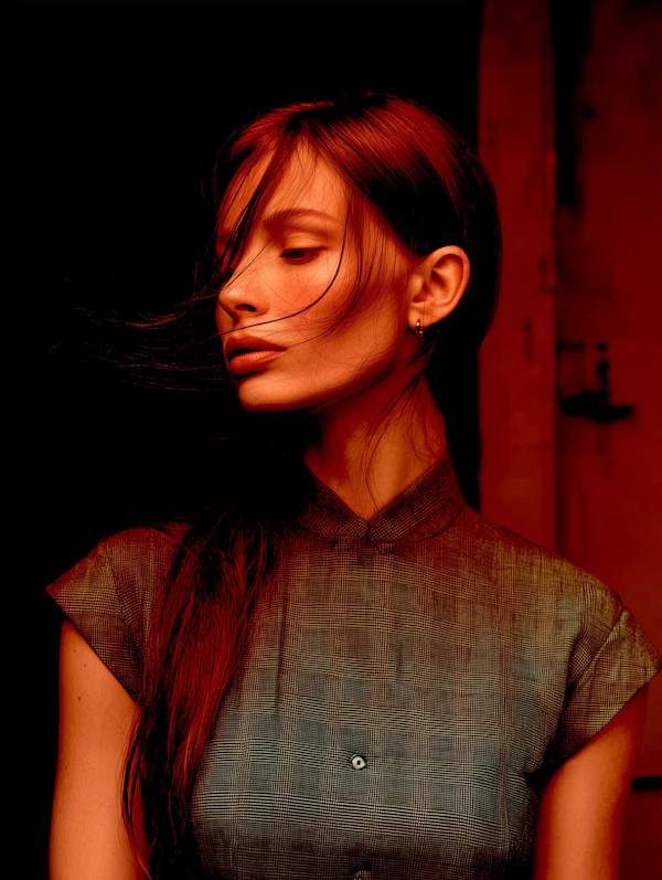 Auburn Hair Portrait
