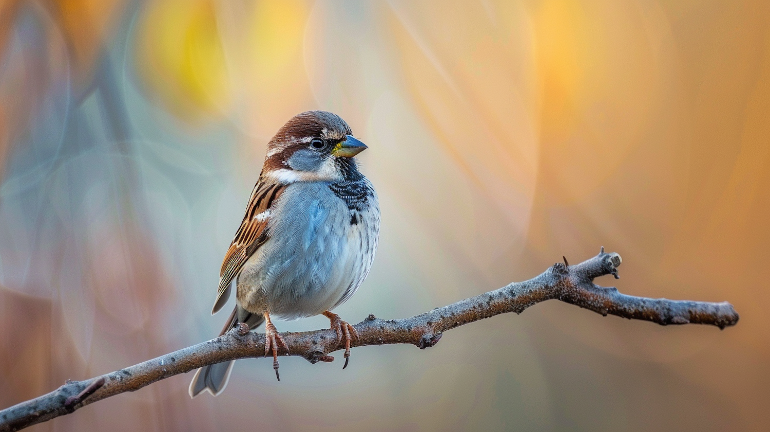 Sparrow on a Branch