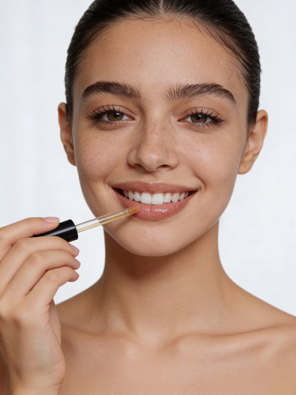 Lip Gloss Application