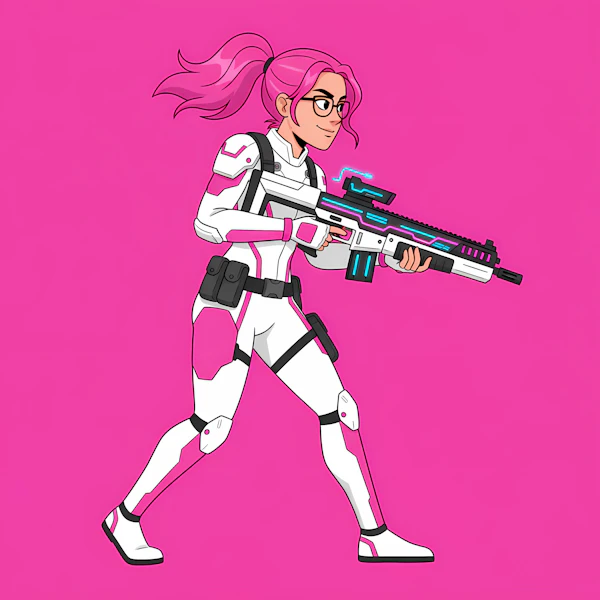 Futuristic Character Art