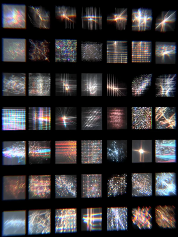Abstract Light Grid