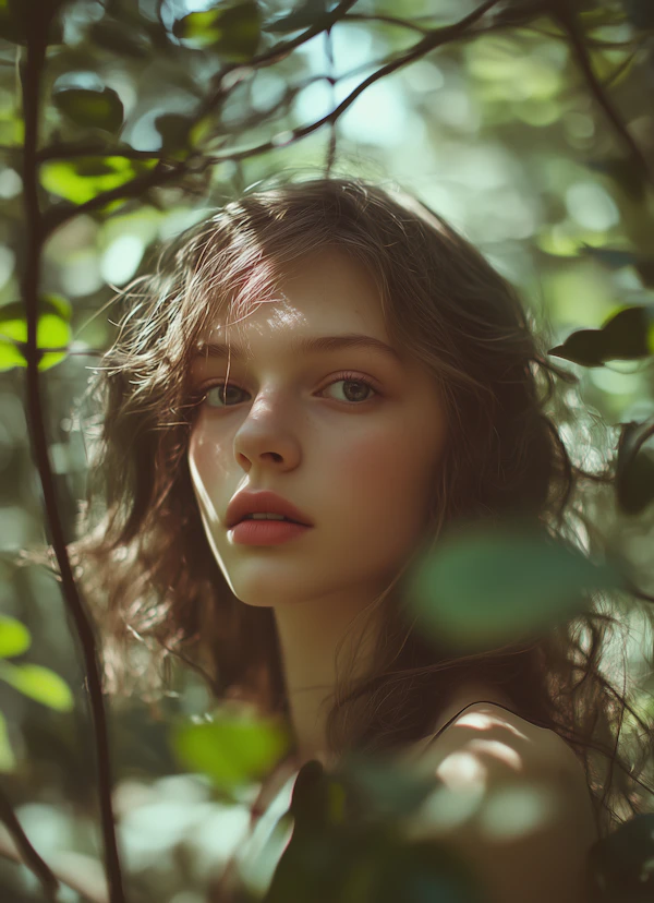 Serene Nature Portrait