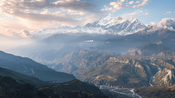 Majestic Mountain Landscape